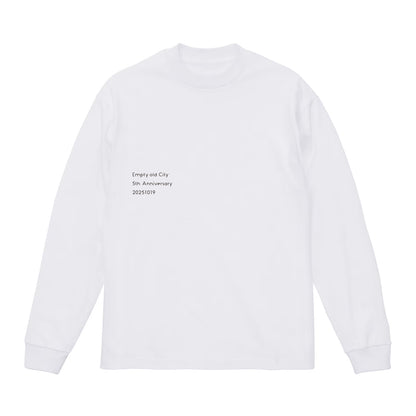 【Empty old City】「Quintennial: recall」ロングスリーブTシャツ／EoC 5th Anniversary OFFICIAL GOODS