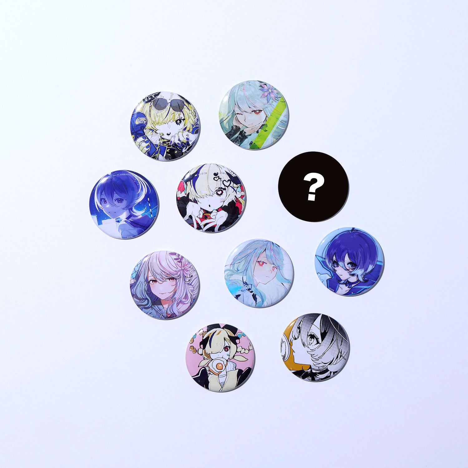 少女革命計画】 ランダム缶バッジ（全10種）／罪十罰 Virtual mini