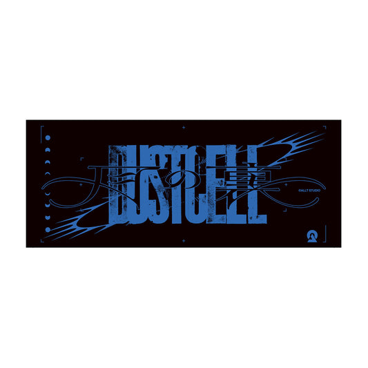 【DUSTCELL】フェイスタオル／BLUE／DUSTCELL LIVE 2025「月の裏」