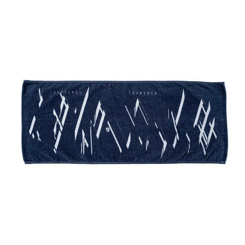 【DUSTCELL】フェイスタオル／BLACK／DUSTCELL TOUR 2026「碧い海」