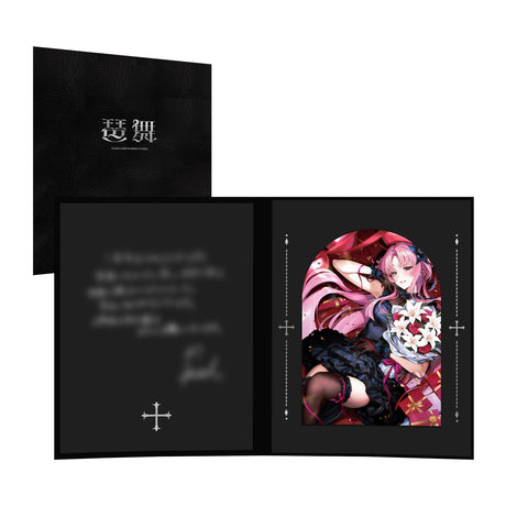 【琶舞】1st Anniversaryメッセージ入りアートフォリオ／琶舞 1st Anniversary OFFICIAL GOODS