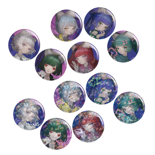 【VALIS】ランダム缶バッジ（全12種）／4th ALBUM「青春イマジネーション」＆ 5th ONE-MAN LIVE「未来カレイドスコープ」OFFICIAL GOODS