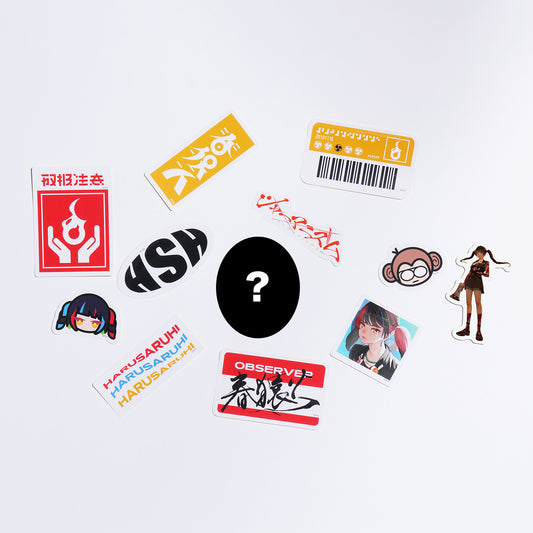 【春猿火】ランダムステッカー 3枚入り／SINKA LIVE SERIES EP.Ⅲ 春猿火 ＆ 2nd Album「心獣」
