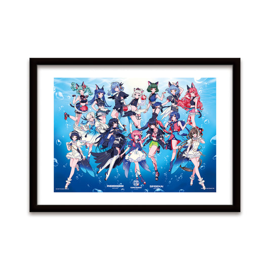 【KAMITSUBAKI STUDIO】Virtual Artist イラスト複製原画／KAMITSUBAKI STUDIO 2023 Special Summer goods