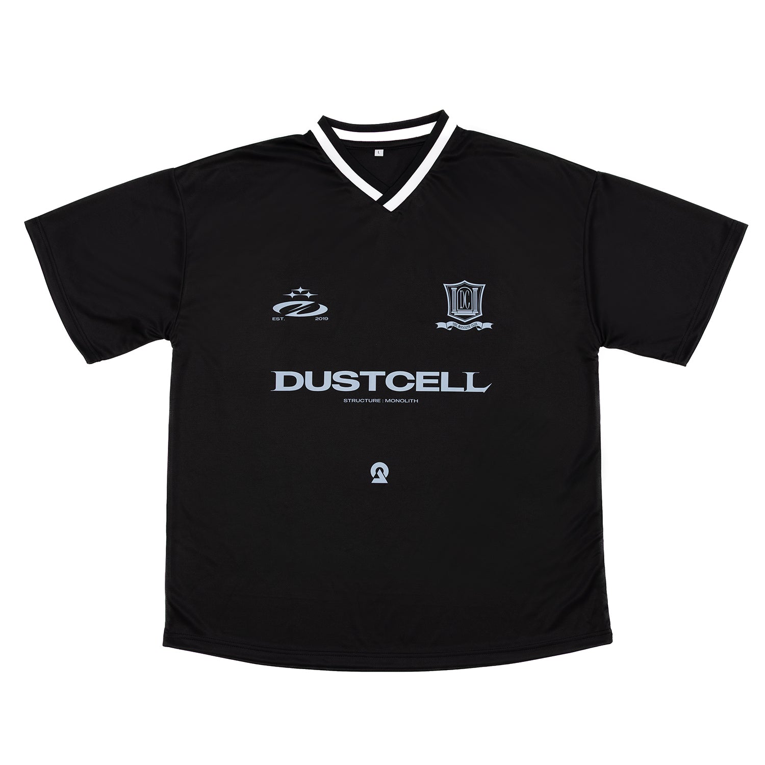 DUSTCELL POP UP 「MONOLITH」　ゲームシャツ　size L DUSTCELL】ゲームシャツ／「ONE」at 日本武道館 Blu-ray 発売