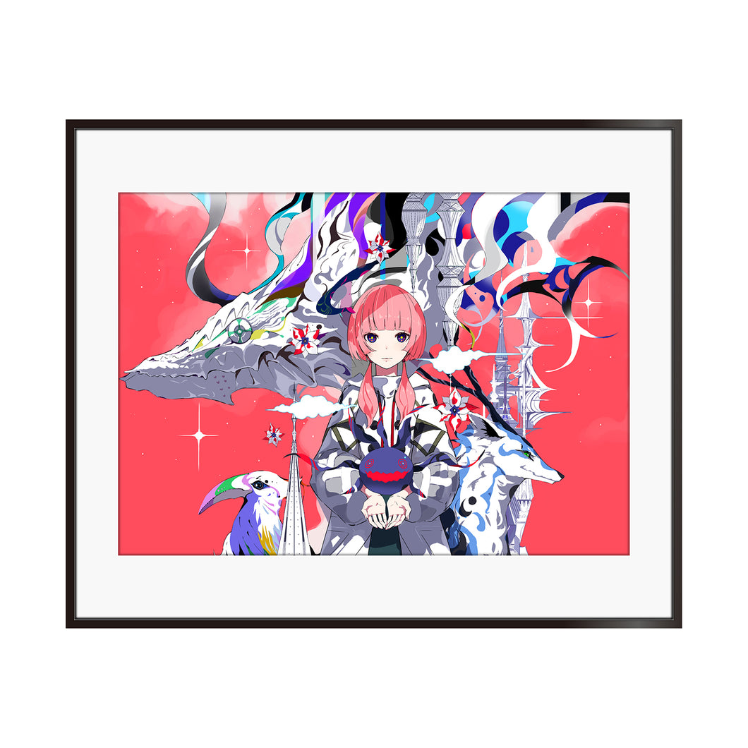 【花譜】「寓話」イラストジクレーアート／花譜 6th Anniversary × 理芽 5th Anniversary OFFICIAL GOODS