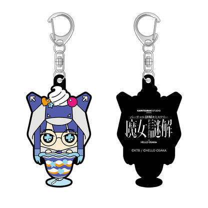 【KAMITSUBAKI STUDIO×HELLO OSAKA】キーホルダー2個セット 影駅 観歌／KAMITSUBAKI STUDIO presents バーチャル謎解きミステリー「魔女謎解」with HELLO OSAKA OFFICIAL GOODS
