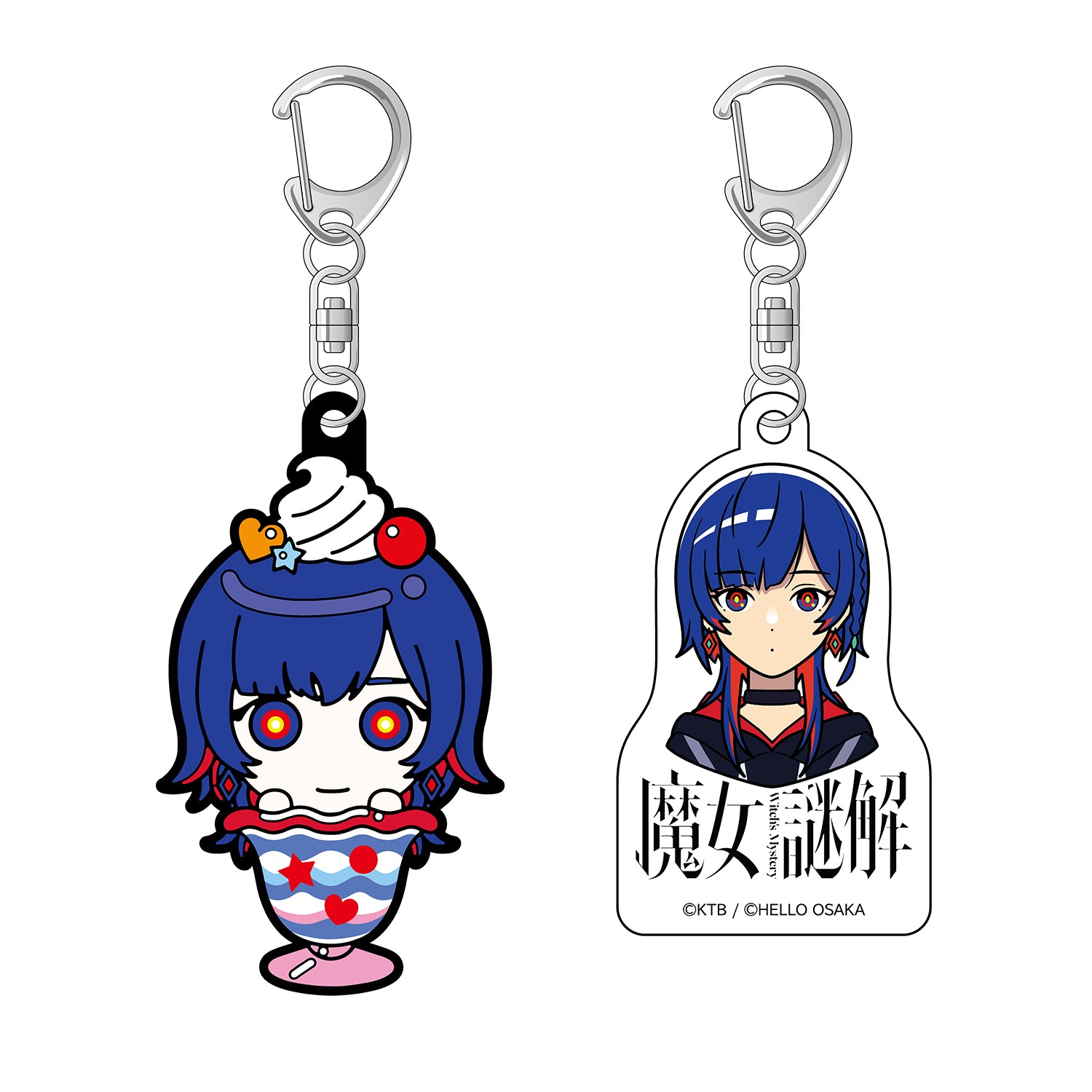 KAMITSUBAKI STUDIO×HELLO OSAKA】キーホルダー2個セット 谷置
