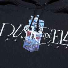 画像をギャラリービューアに読み込む, 【DUSTCELL】「DUSTCELL apt.」フーディー／BLACK／EXHIBITION「DUSTCELL apt. -apartment- 」OFFICIAL GOODS
