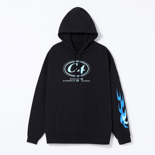 【獅子志司】C4フーディ「連連」／3rd ONE MAN LIVE「連連」OFFCIAL LIVE GOODS 第二弾