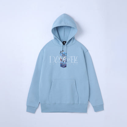 【DUSTCELL】「DUSTCELL apt.」フーディー／BLUE GRAY／EXHIBITION「DUSTCELL apt. -apartment- 」OFFICIAL GOODS