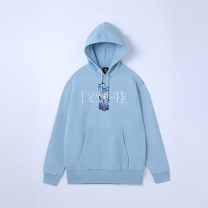 【DUSTCELL】「DUSTCELL apt.」フーディー／BLUE GRAY／EXHIBITION「DUSTCELL apt. -apartment- 」OFFICIAL GOODS