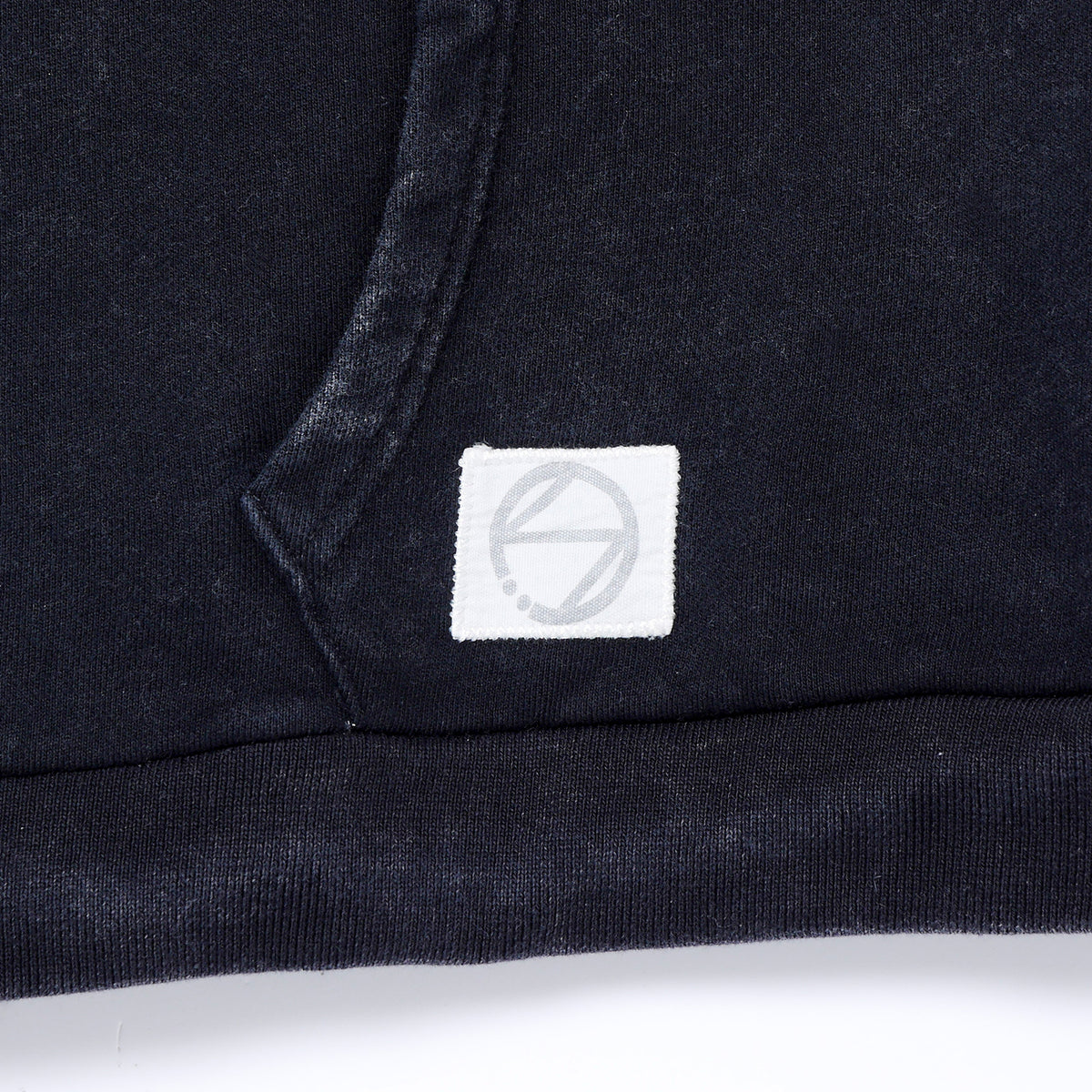 【幸祜】LOGO ZIP HOODIE／BLACK／MAISON KOKO pre open