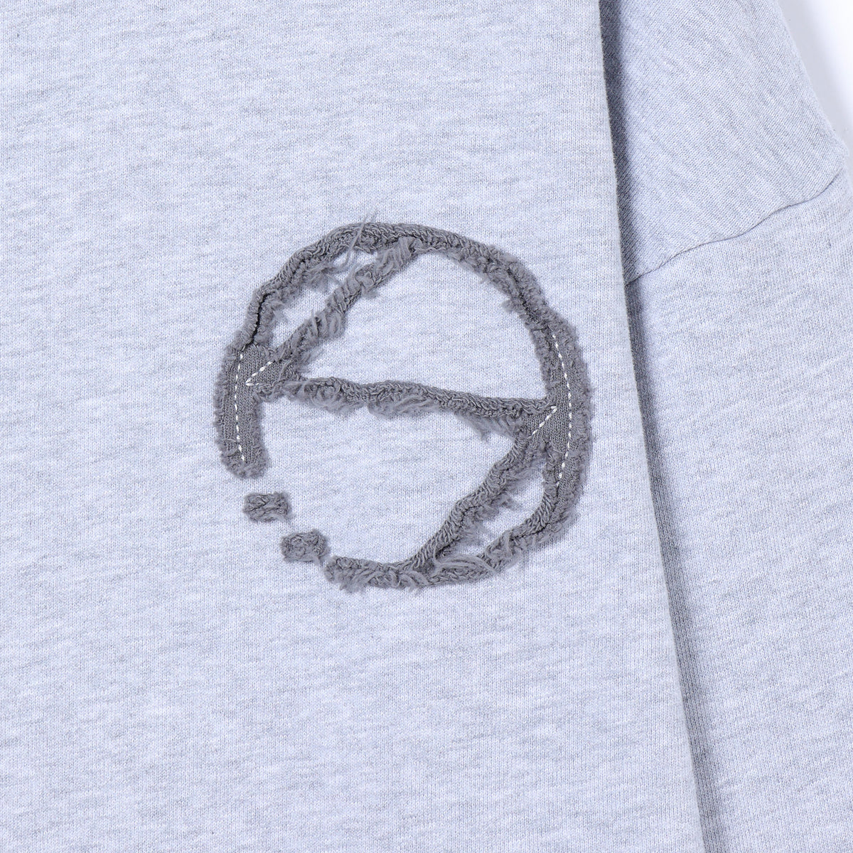 【幸祜】LOGO ZIP HOODIE／GRAY／MAISON KOKO pre open