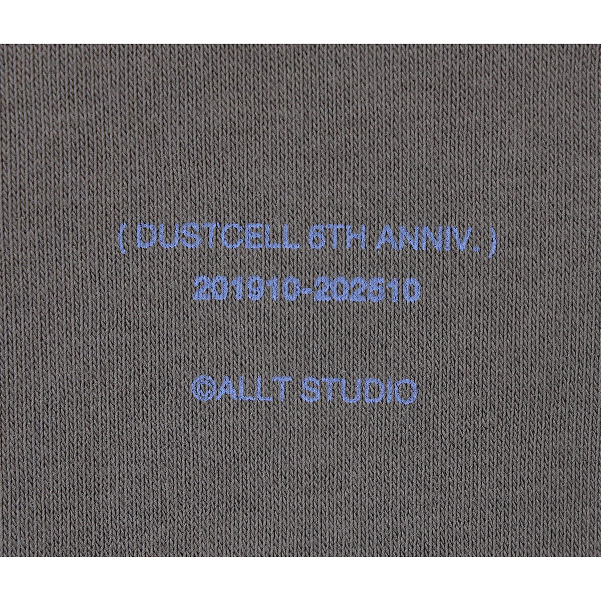 【DUSTCELL】フーディ／GRAY／DUSTCELL 6th Anniversary OFFICIAL GOODS
