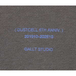 DUSTCELL】フーディ／GRAY／DUSTCELL 6th Anniversary OFFICIAL GOODS