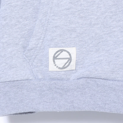 【幸祜】LOGO ZIP HOODIE／GRAY／MAISON KOKO pre open