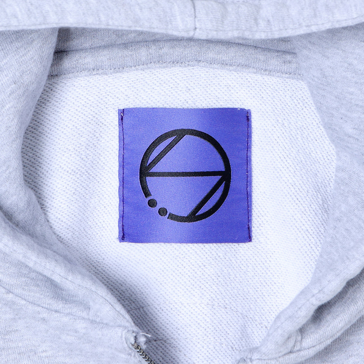 【幸祜】LOGO ZIP HOODIE／GRAY／MAISON KOKO pre open