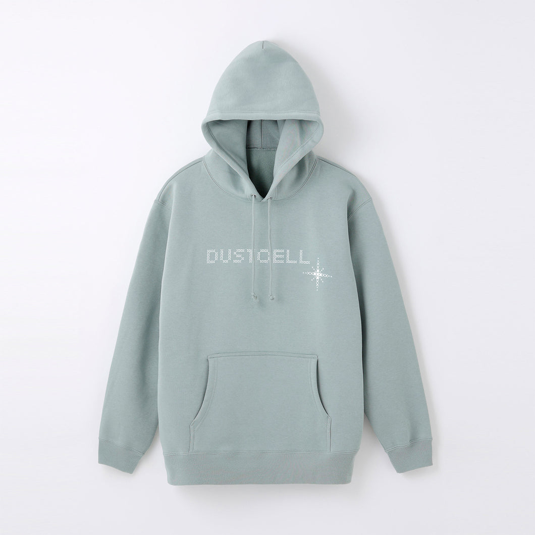 【DUSTCELL】フーディ／SMOKY GREEN／DUSTCELL 6th Anniversary OFFICIAL GOODS