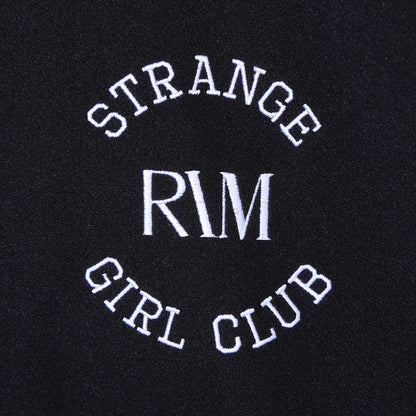 【理芽】「STRANGE GIRL CLUB」RIM×LiLi イラストバーシティジャケット／「STRANGE GIRL CLUB」3rd ANNIV.