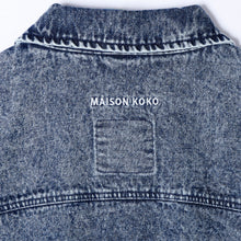 画像をギャラリービューアに読み込む, 【幸祜】LOGO DENIM JACKET／MAISON KOKO -2026 Spring Collection-
