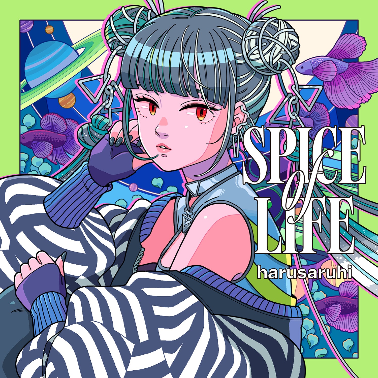 ミストグラフジクレーアート／春猿火 春猿火】「SPICE OF LIFE」／Free Verse Mix Album「SPICE OF LIFE