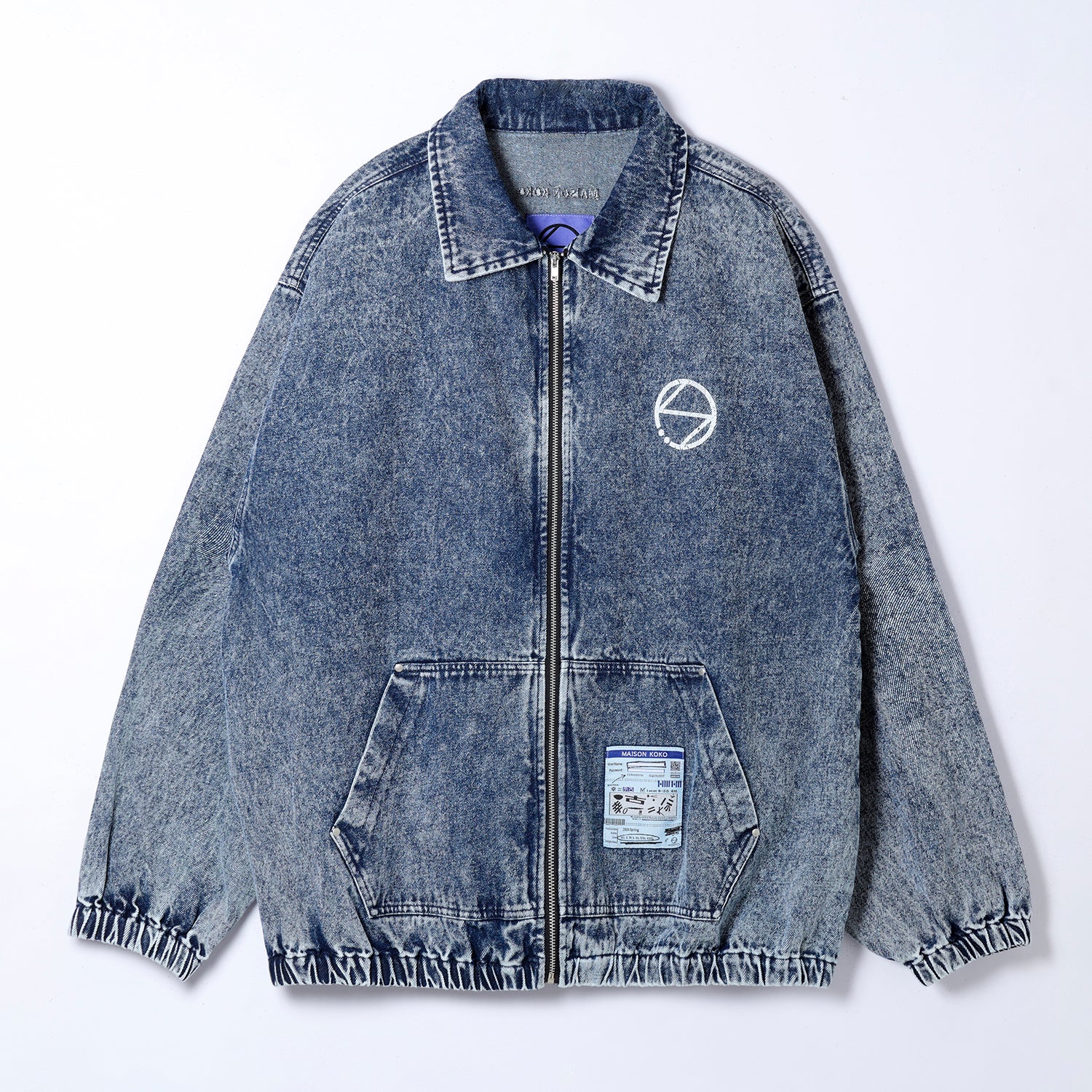 幸祜】LOGO DENIM JACKET／MAISON KOKO -2026 Spring Collection
