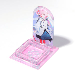 【神椿TCG】ユーティリティケースアクスタ 花譜／KAMITSUBAKI CARD GAME ブースターパック第4弾 ＆ OFFICIAL GOODS