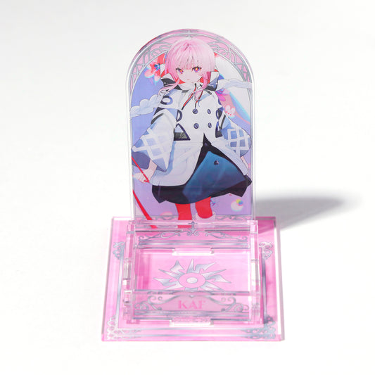 【神椿TCG】ユーティリティケースアクスタ 花譜／KAMITSUBAKI CARD GAME ブースターパック第4弾 ＆ OFFICIAL GOODS