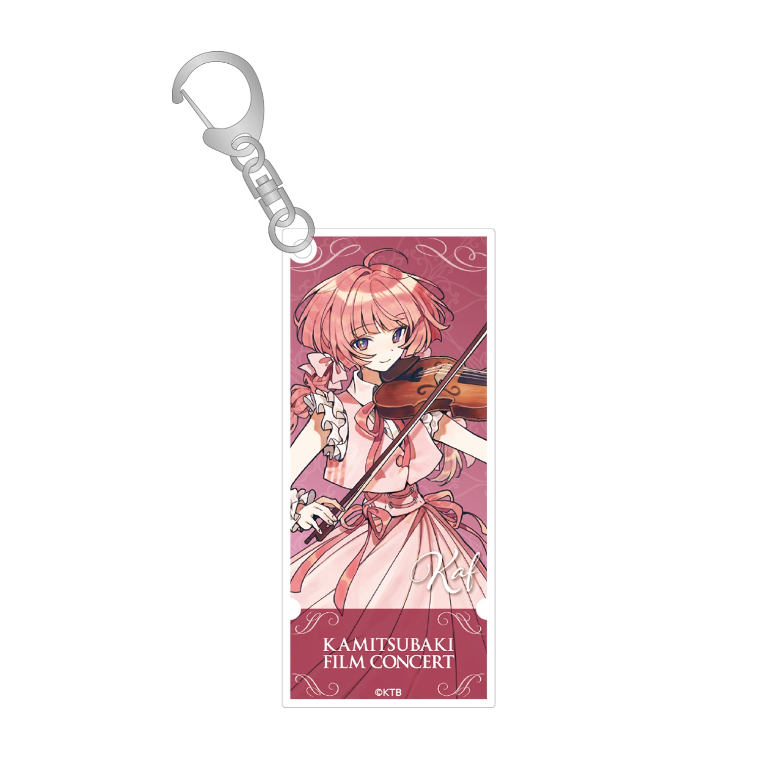 花譜】チケット風キーホルダー／THINKR XR CLASSICS presents