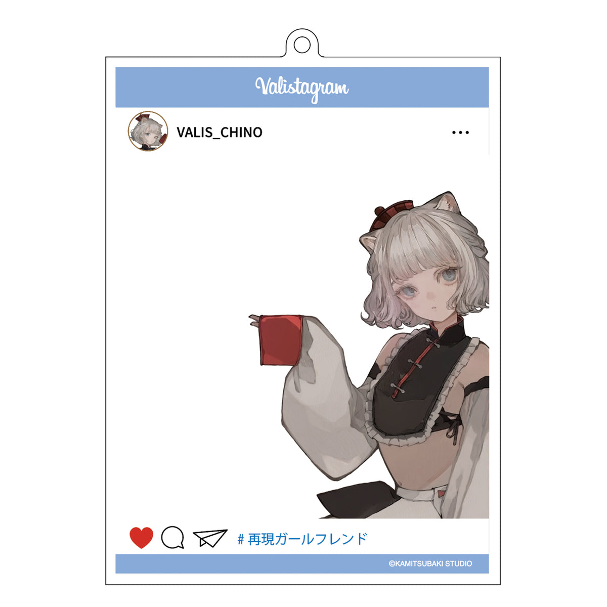 【VALIS】ランダムSNS風アクリルキーホルダー／4th ONE-MAN LIVE 再現ガールフレンド OFFICIAL GOODS