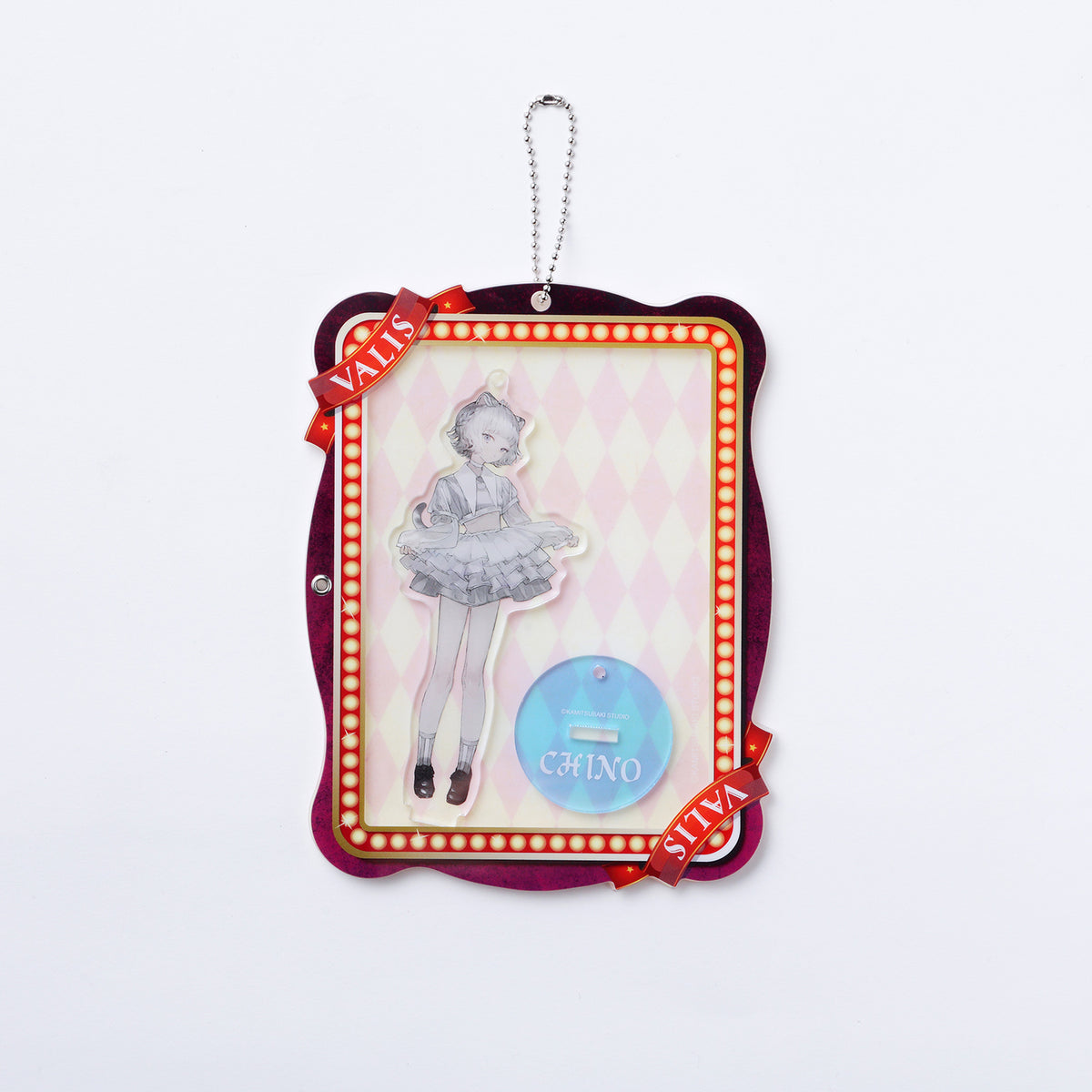 【VALIS】2WAYアクリルスタンドキーホルダー VITTE ver.／TALK LIVE「無限ミーティング Vol.2 -side origin-」OFFICIAL GOODS