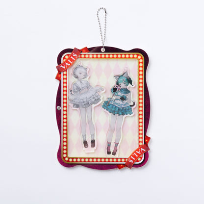 【VALIS】2WAYアクリルスタンドキーホルダー NINA ver.／TALK LIVE「無限ミーティング Vol.2 -side origin-」OFFICIAL GOODS