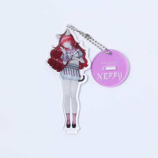 【VALIS】2WAYアクリルスタンドキーホルダー NEFFY ver.／TALK LIVE「無限ミーティング Vol.2 -side origin-」OFFICIAL GOODS
