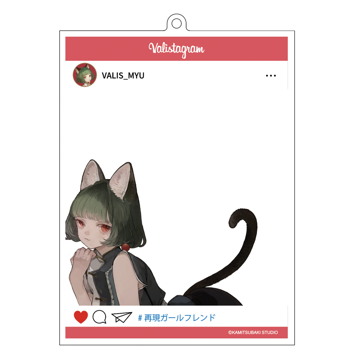 【VALIS】ランダムSNS風アクリルキーホルダー／4th ONE-MAN LIVE 再現ガールフレンド OFFICIAL GOODS