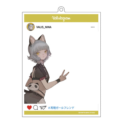 【VALIS】ランダムSNS風アクリルキーホルダー／4th ONE-MAN LIVE 再現ガールフレンド OFFICIAL GOODS