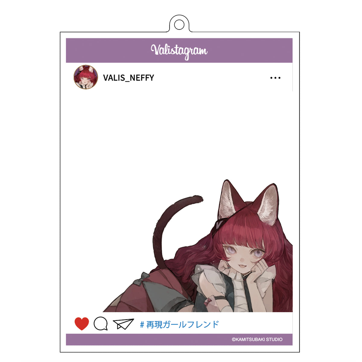 【VALIS】ランダムSNS風アクリルキーホルダー／4th ONE-MAN LIVE 再現ガールフレンド OFFICIAL GOODS