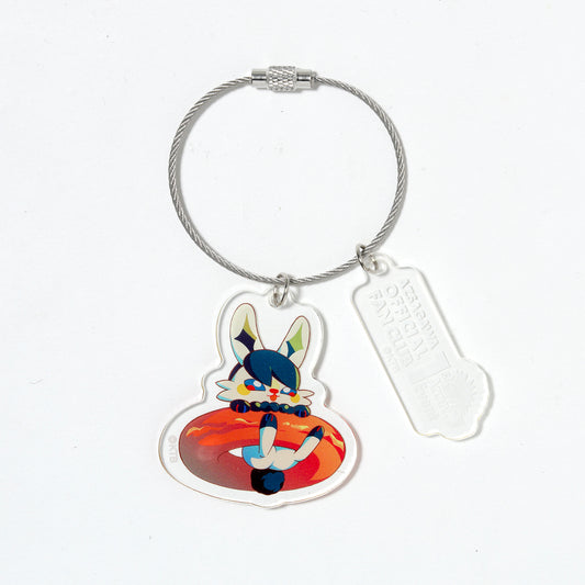 【梓川】AZUUSA キーホルダー／梓川 OFFICIAL FAN CLUB 1st Anniversary GOODS