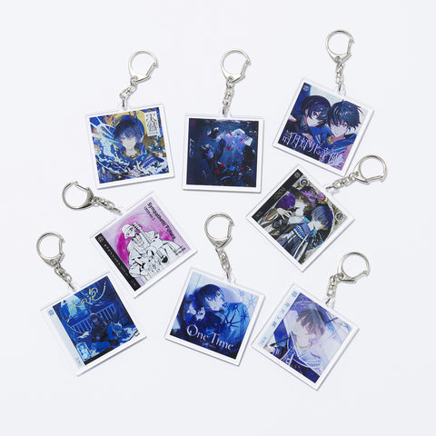 【詩道】CD型ランダムアクリルキーホルダー vol.2（全8種）／3rd ONE-MAN LIVE「月響 -GEKKYO-」OFFICIAL GOODS 第2弾