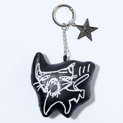 【幸祜】ネ祜クッションレザーキーホルダー／幸祜 6th ANNIVERSARY OFFICIAL GOODS