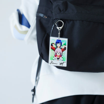 【花譜×理芽】デコレーションインスタントフォト風アクリルキーホルダー／花譜 6th Anniversary × 理芽 5th Anniversary OFFICIAL GOODS