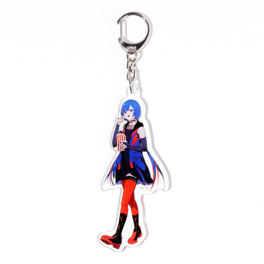 【理芽】アクリルキーホルダー 理芽／コミックマーケット106出展記念グッズ