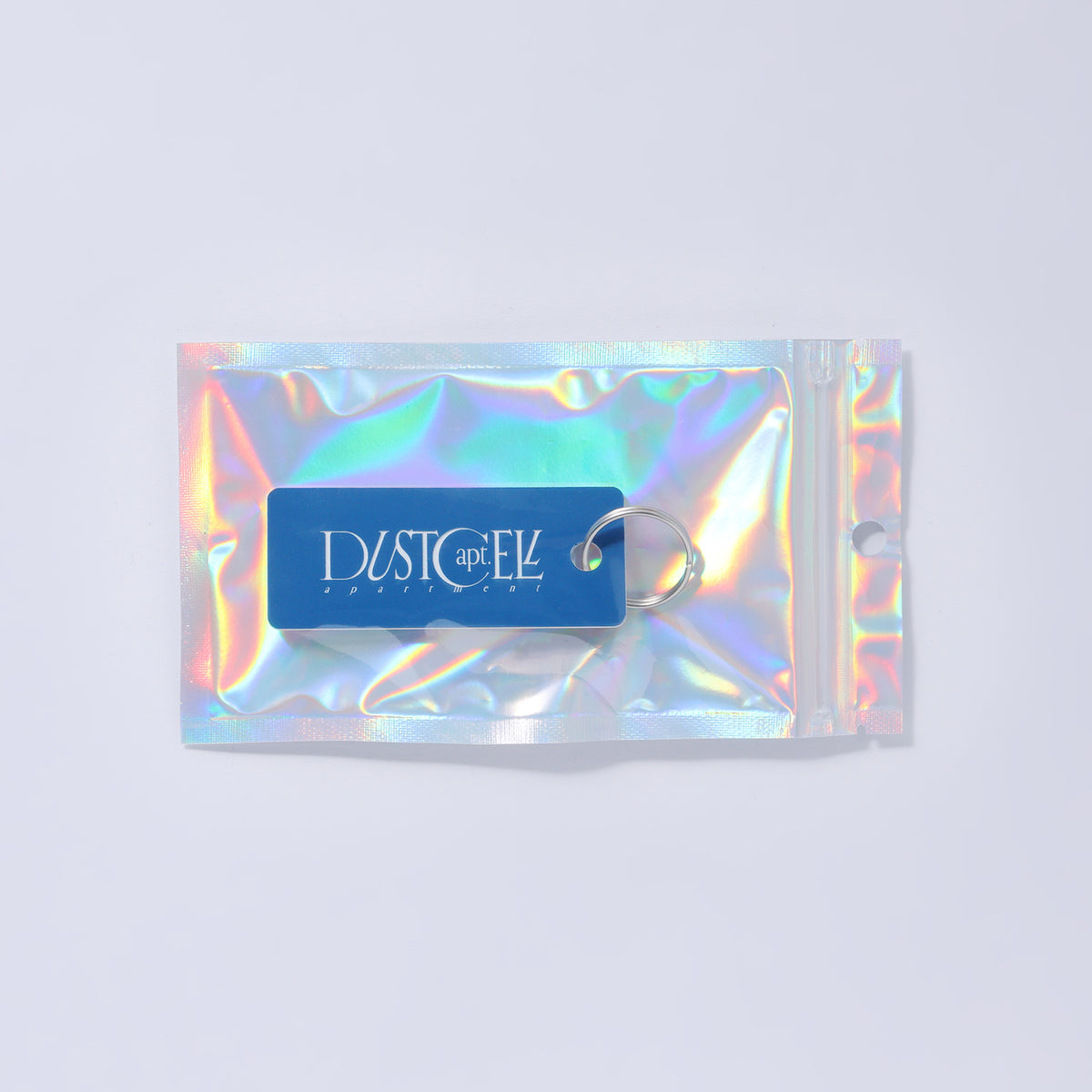 【DUSTCELL】「DUSTCELL apt.」ヴァリアスキータグ／BLUE／EXHIBITION「DUSTCELL apt. -apartment- 」OFFICIAL GOODS