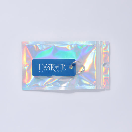 【DUSTCELL】「DUSTCELL apt.」ヴァリアスキータグ／BLUE／EXHIBITION「DUSTCELL apt. -apartment- 」OFFICIAL GOODS