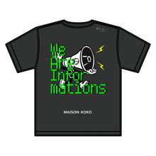 画像をギャラリービューアに読み込む, 【幸祜】Informations Tee／KOKO the Ripper&#39;s Collection 第2弾 ＊お一人様、一点限り
