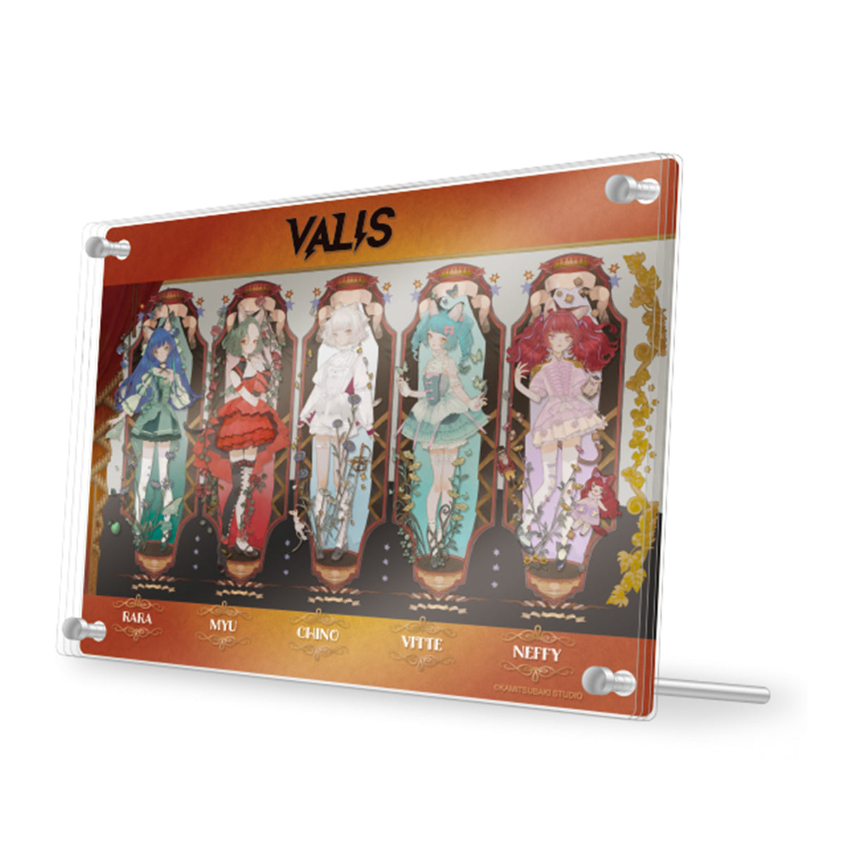 【VALIS】3層アクリルアートパネル／新衣装お披露目記念グッズ ＆ 5th ONE-MAN LIVE「未来カレイドスコープ」Blu-ray