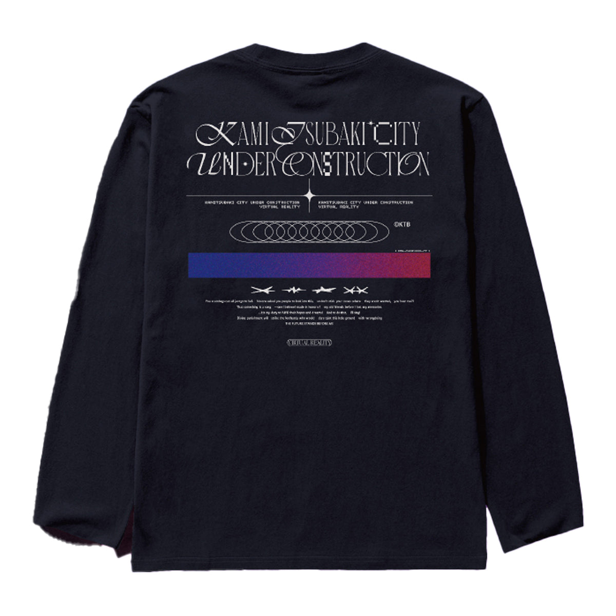 神椿市建設中。】ロングスリーブTシャツ／VIRTUAL REALITY OFFICIAL