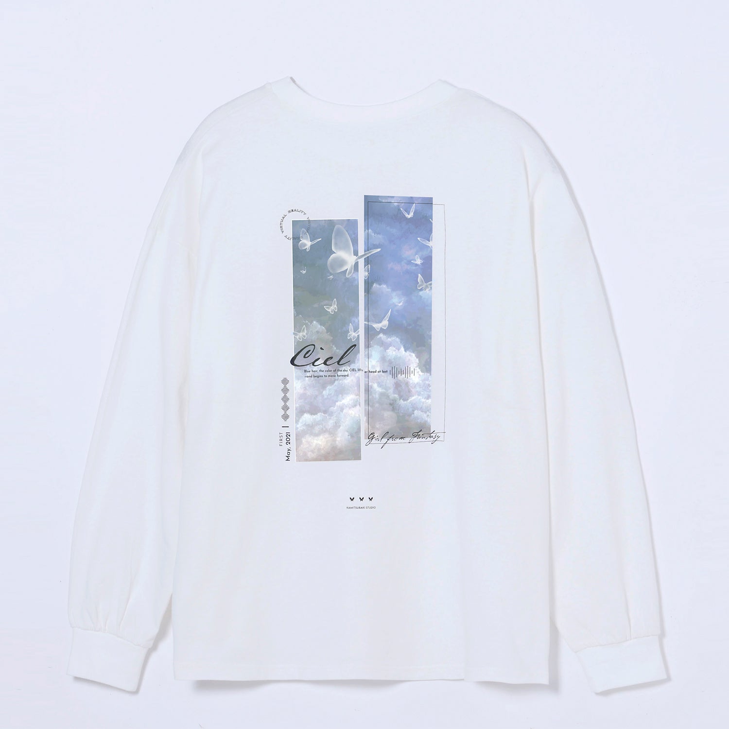 CIEL】ビッグシルエットロングスリーブTシャツ／「CIEL展」OFFICIAL