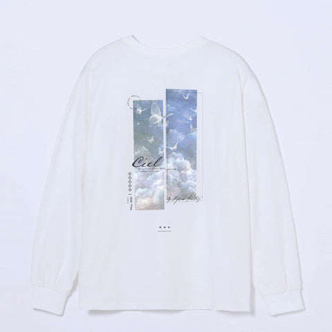 【CIEL】ビッグシルエットロングスリーブTシャツ／「CIEL展」OFFICIAL GOODS