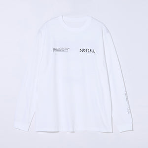 【DUSTCELL】「ONE」グラフィックロングスリーブTシャツ／WHITE／DUSTCELL LIVE「ONE」at 日本武道館